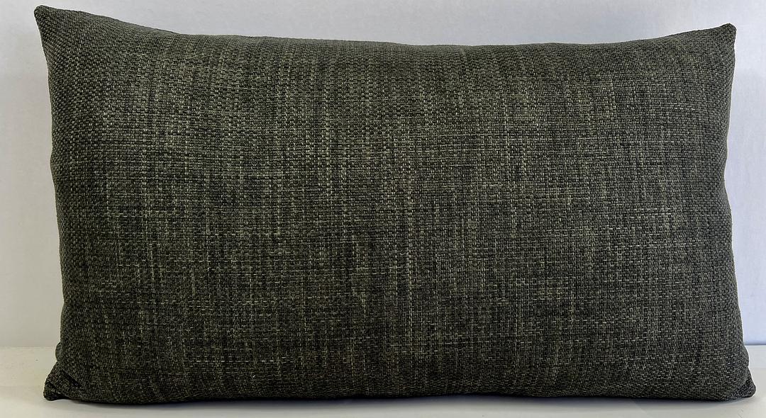 Luxury Lumbar Pillow - 24" x 14"- Tamarisk Slate