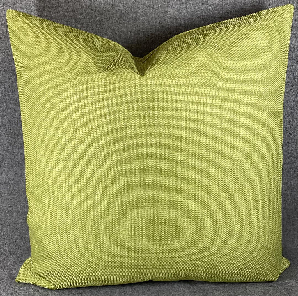 Luxury Pillow – 24" × 24" – Tamarisk Lime