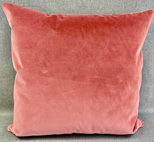 Rose Mohair-  24" x 24"