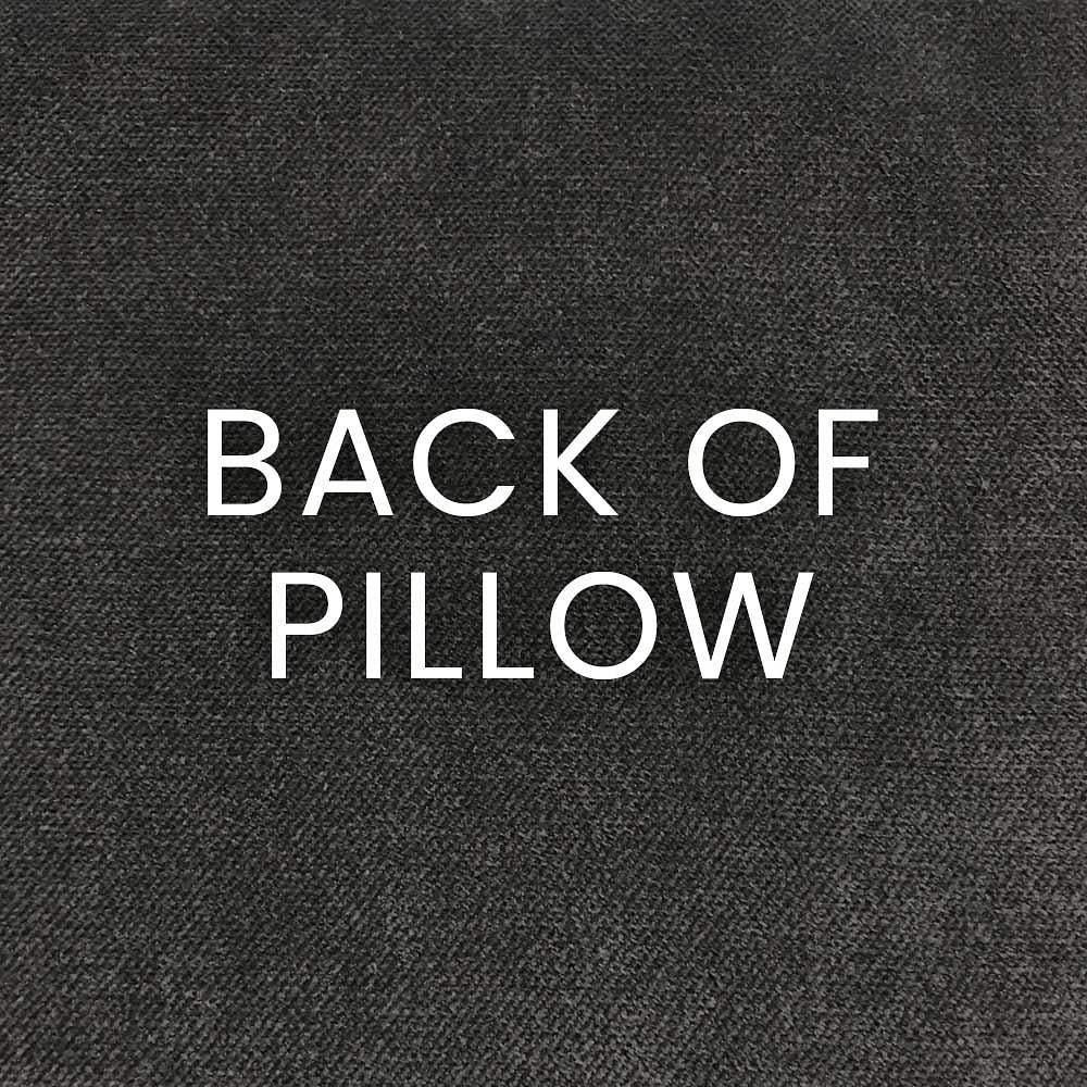 Jewels Charcoal – 24" × 24" Luxury Square Pillow