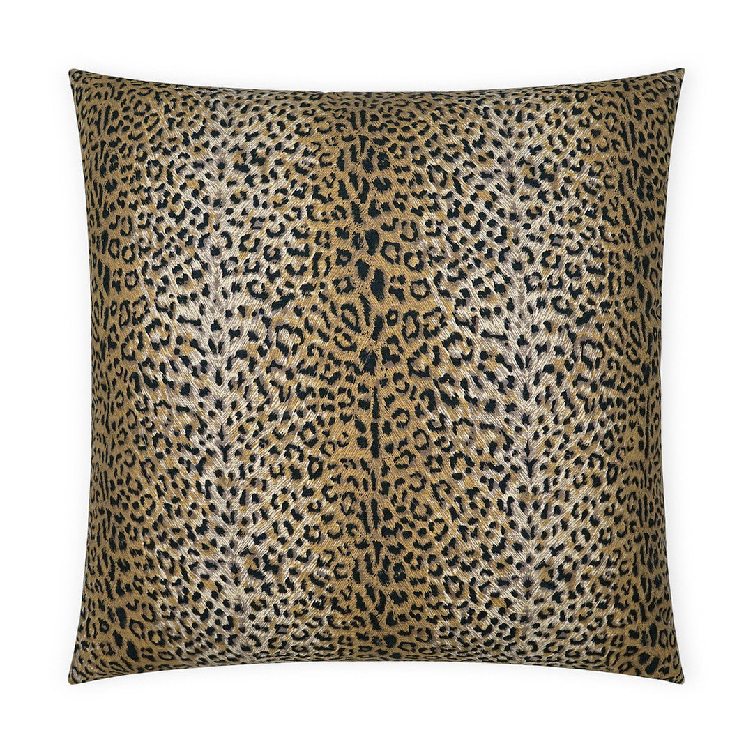 Luxury Pillow -  24" x 24" -  Jaguar. Bold and fun Jaguar, animal print