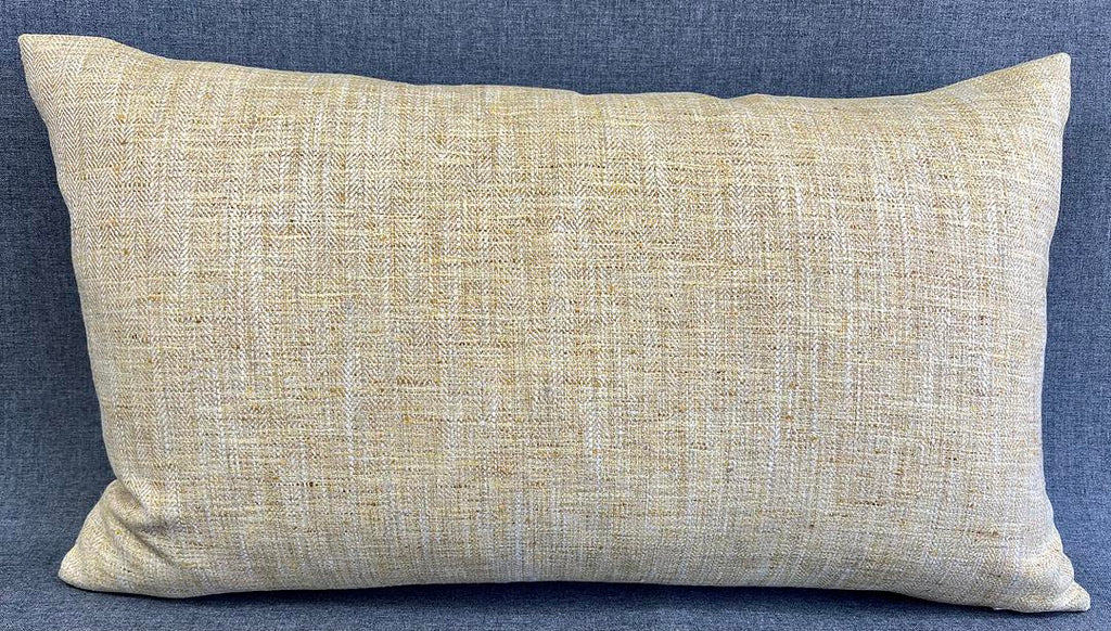 Luxury Lumbar Pillow - 24" x 14"- Honey Mustard