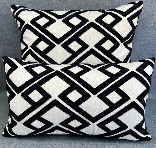 Luxury Lumbar Pillow - 24" x 14"- Accolade Onyx