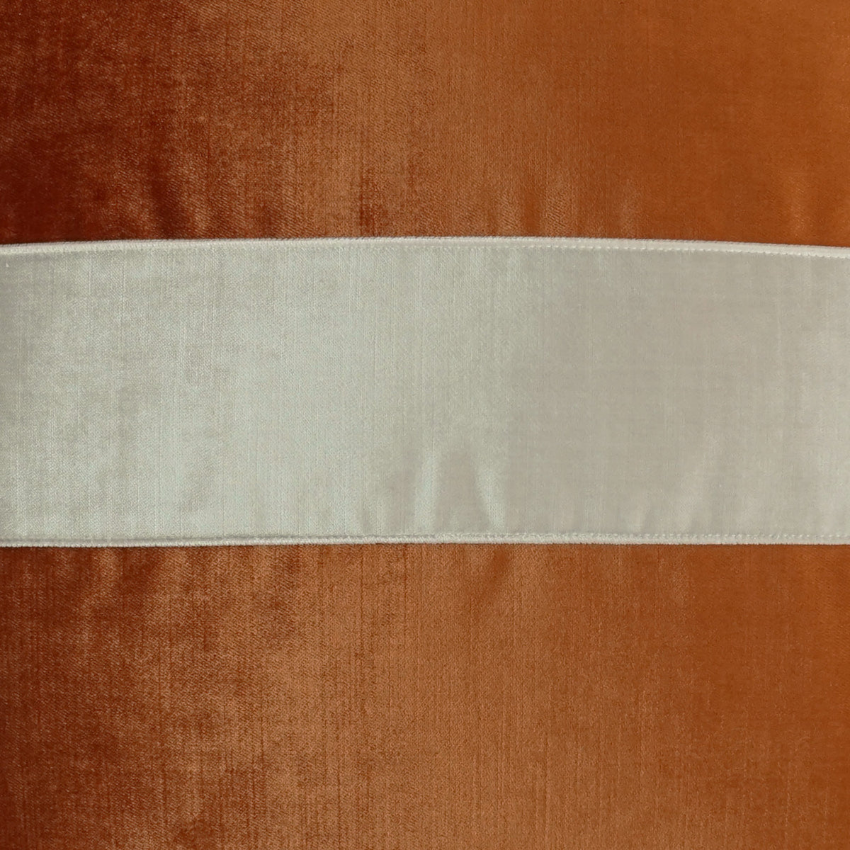 Iridescence Band Orange – 24" × 24" Luxury Square Pillow