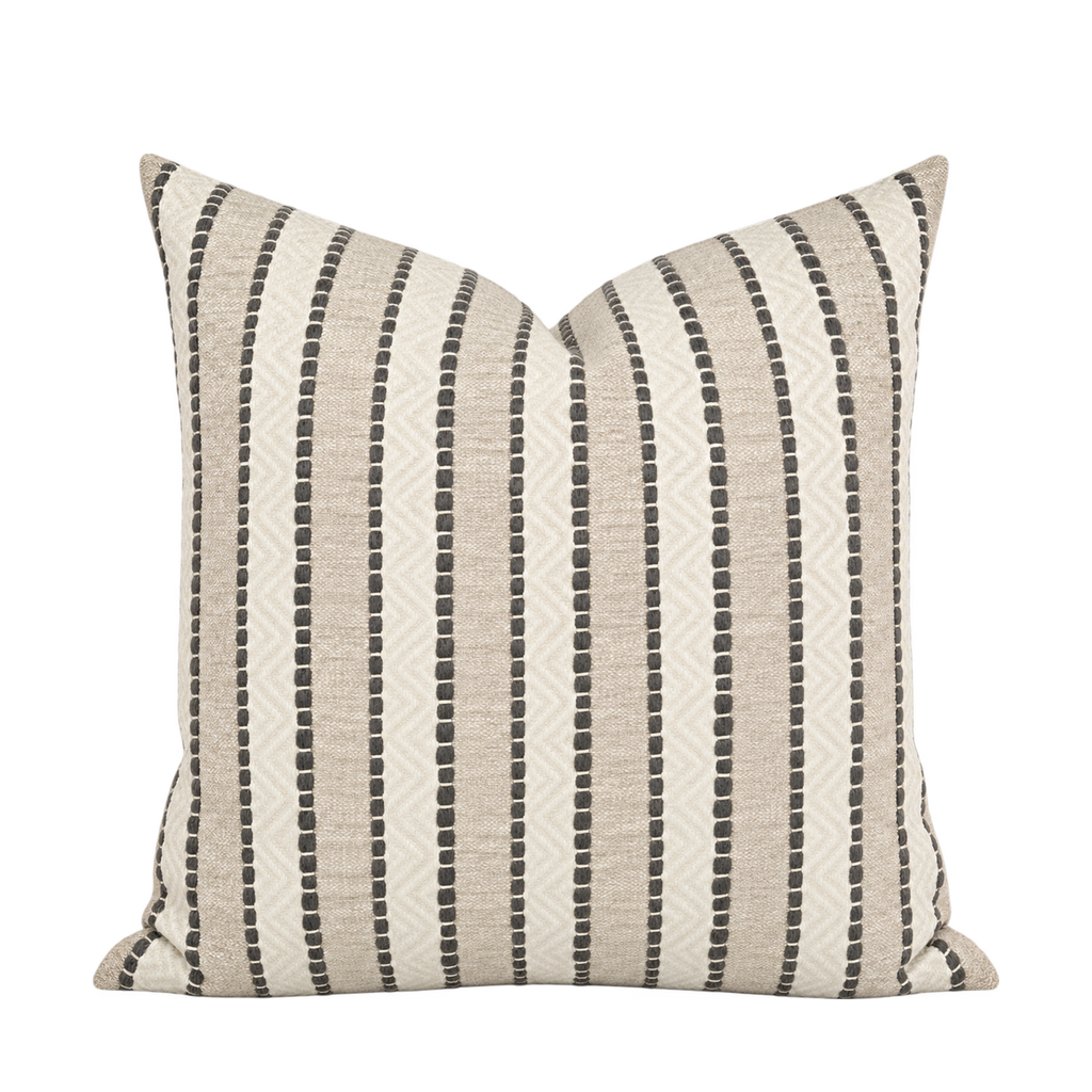 Inca Trail Fog – 24" × 24" Luxury Square Pillow