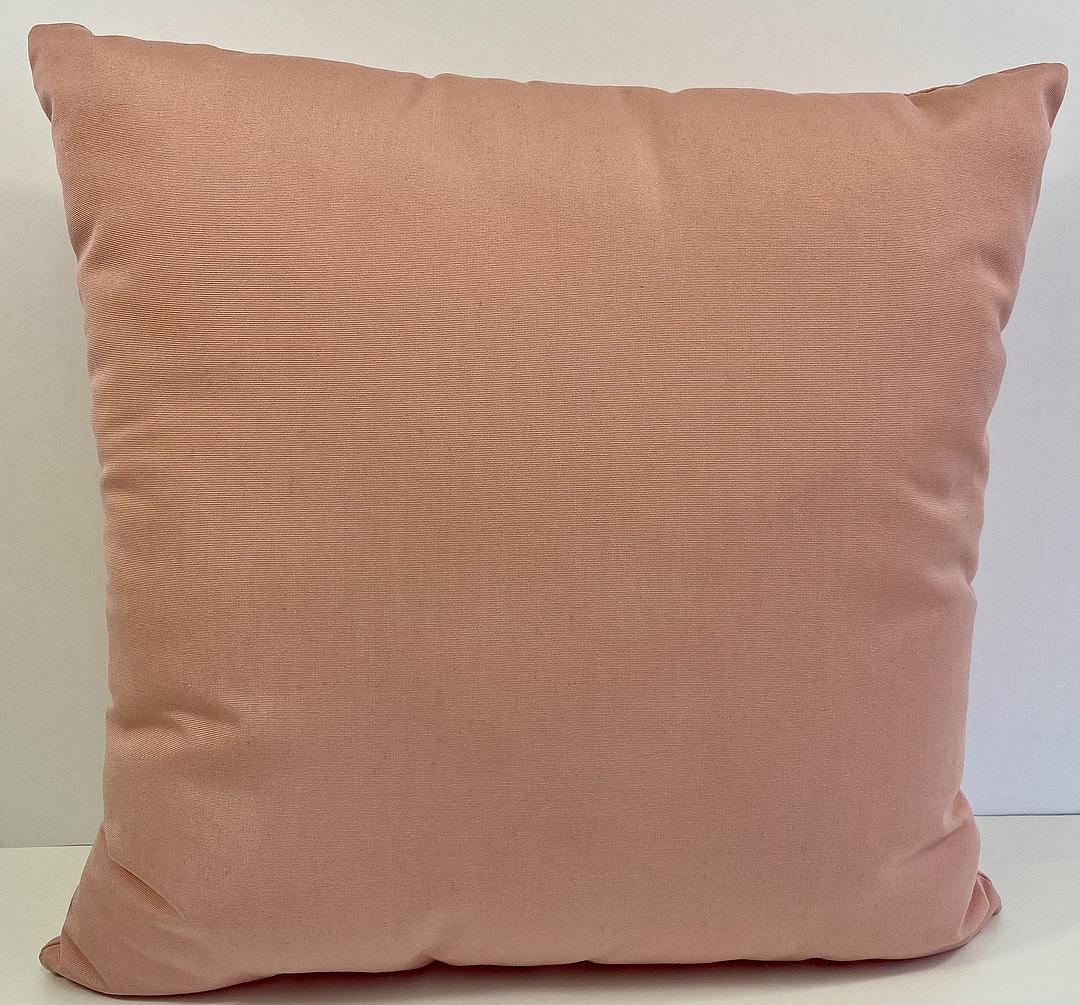 Luxury Outdoor Pillow - 22" x 22" - Flamingo