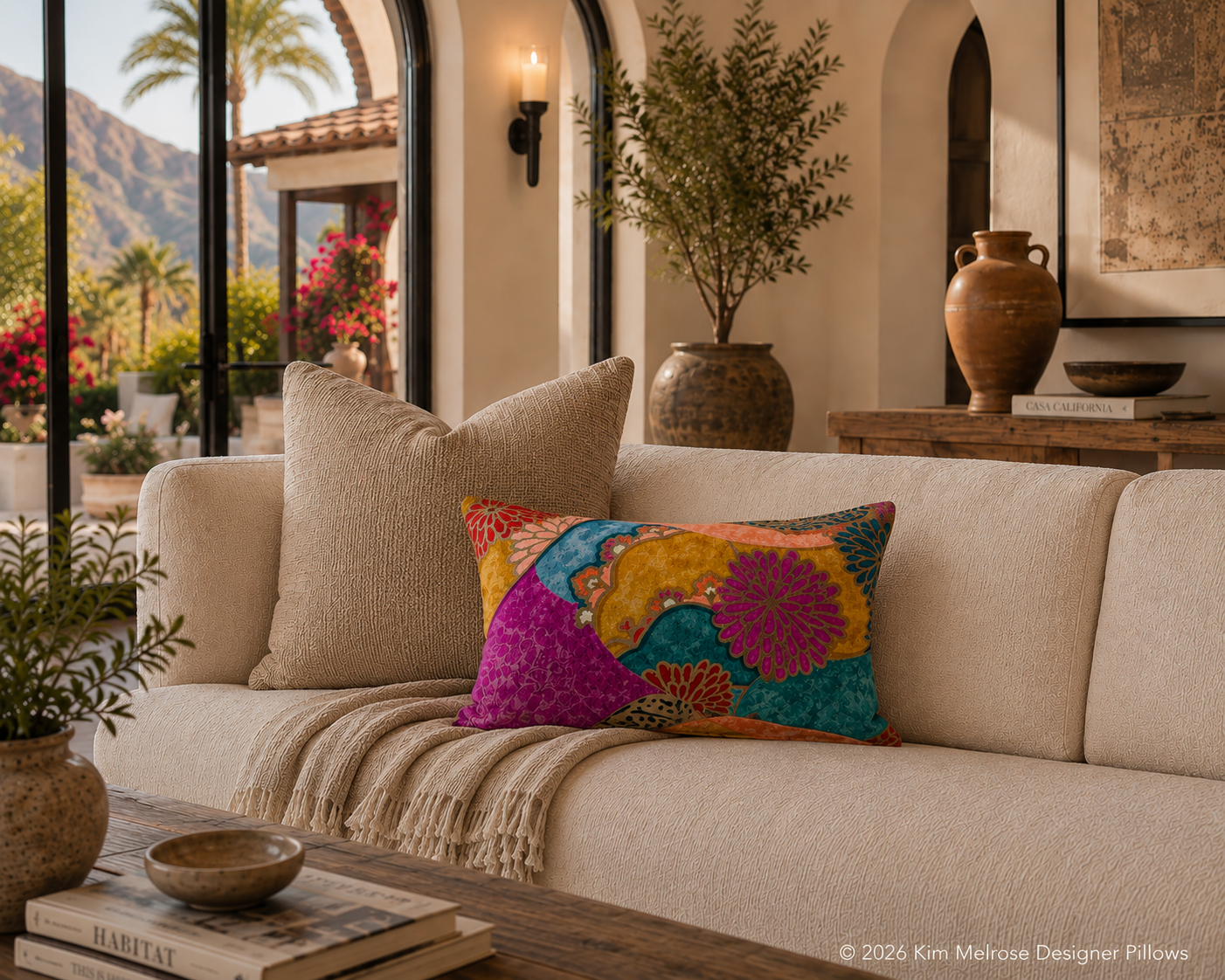 Luxury Lumbar Pillow – 24" × 14" – Cordoba
