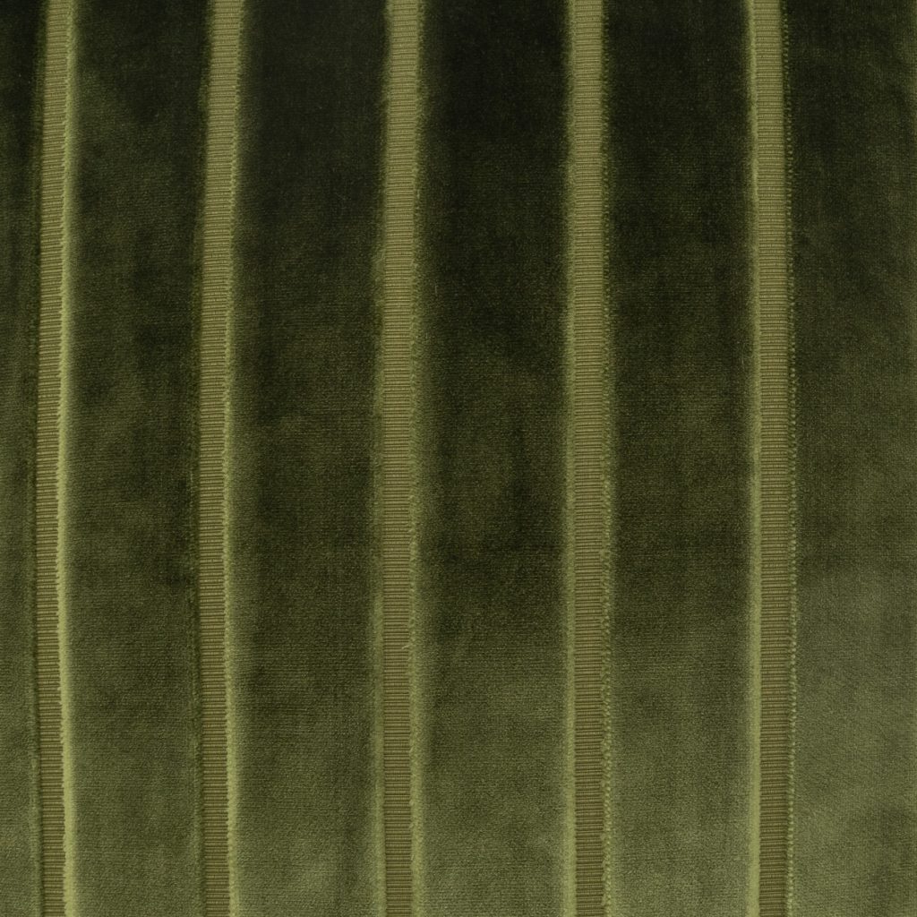 Luxury Pillow – 24" × 24" – Elysian Stripe Loden