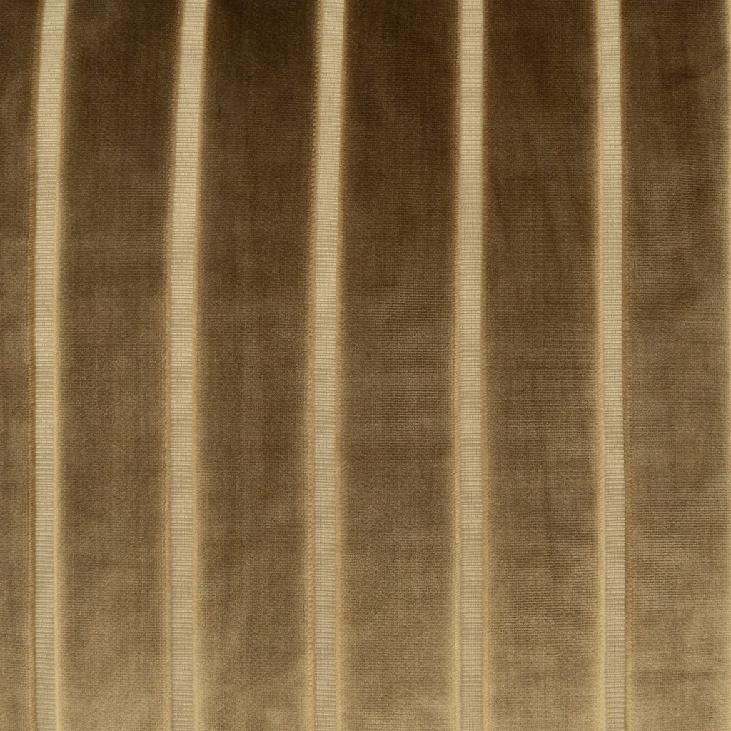 Elysian Stripe Walnut – 24" × 24" Luxury Square Pillow