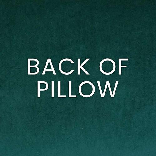 Luxury Pillow – 24" × 24" – Massala Capri Teal
