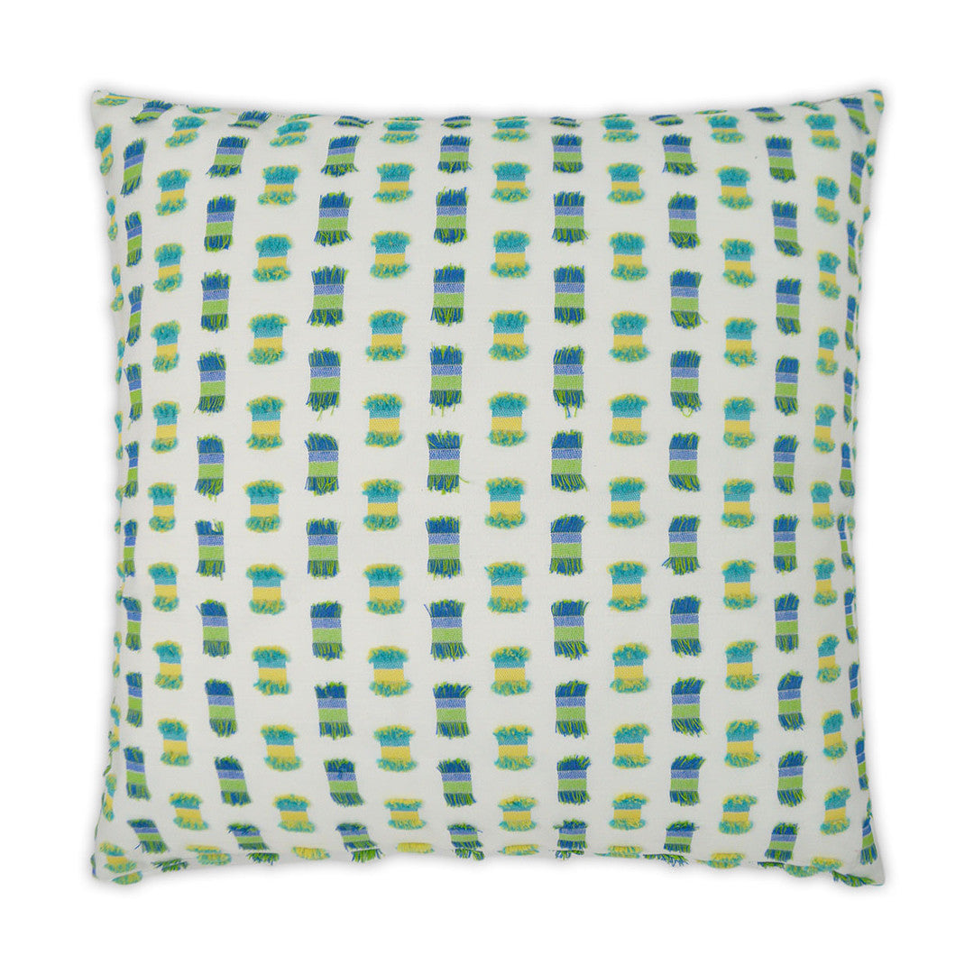 Luxury Outdoor Pillow - 22" x 22" - Fifi-Green