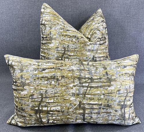 Luxury Lumbar Pillow - 24"x 14"- Suzie's Abstract