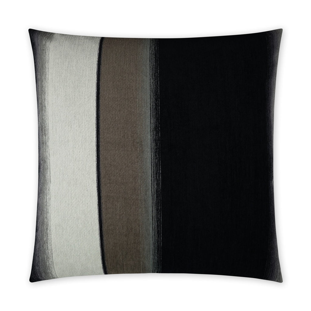 Kamara Ebony – 24" × 24" Luxury Square Pillow