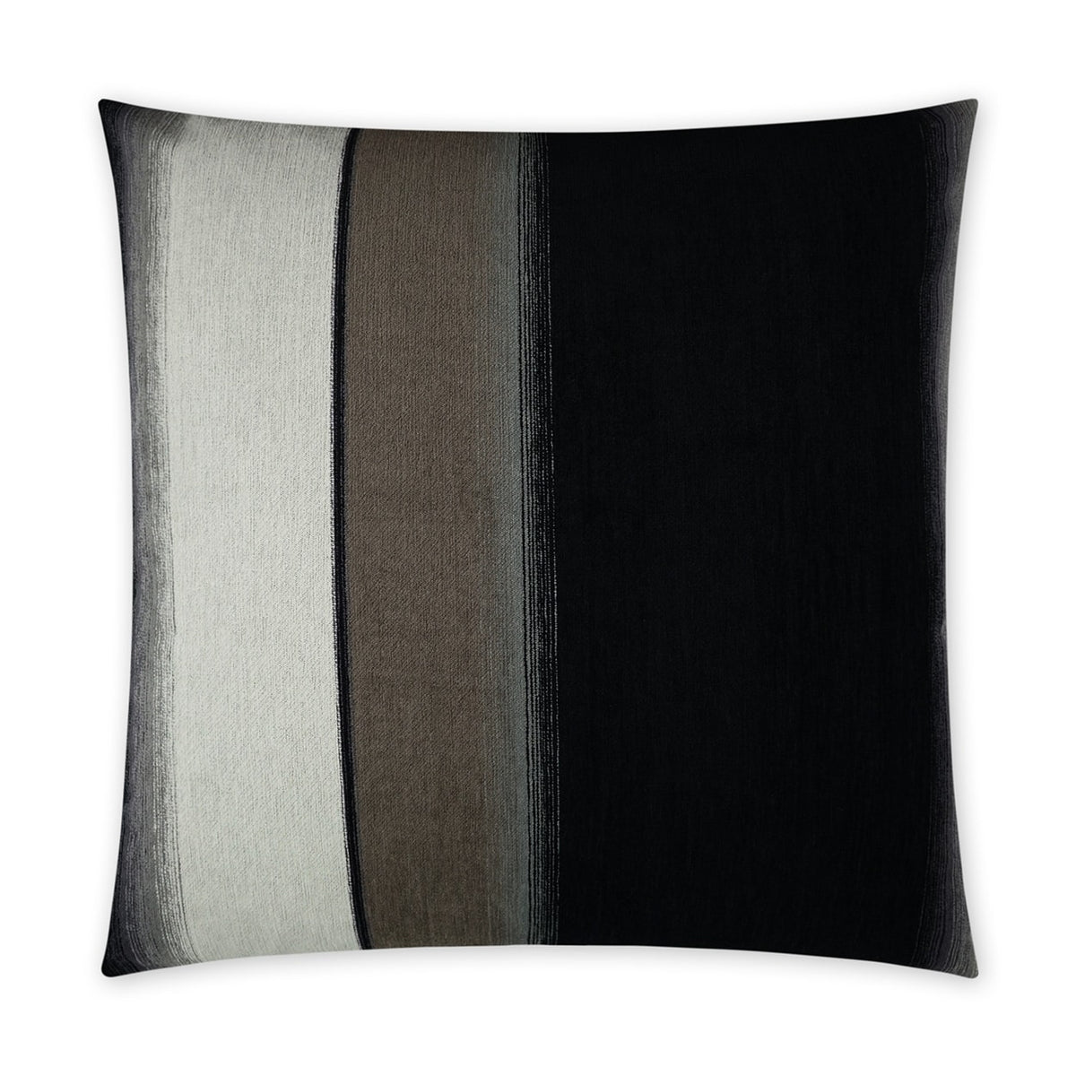 Kamara Ebony – 24" × 24" Luxury Square Pillow