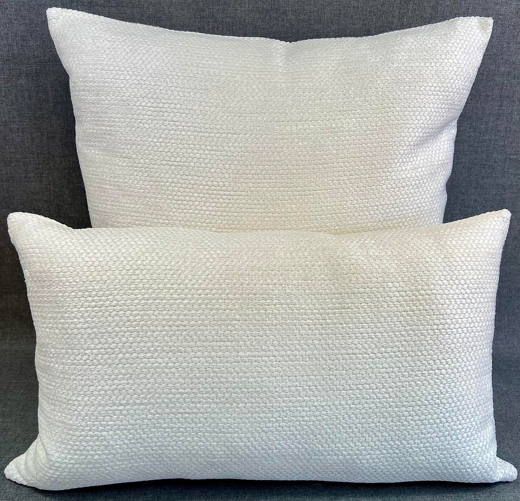 Luxury Pillow – 24" × 24" – Snow White