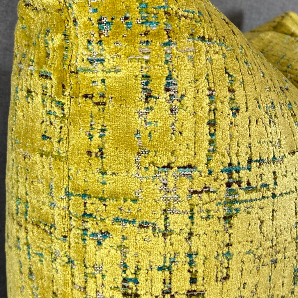 Moonstruck Sulfur – 24" × 24" Luxury Square Pillow