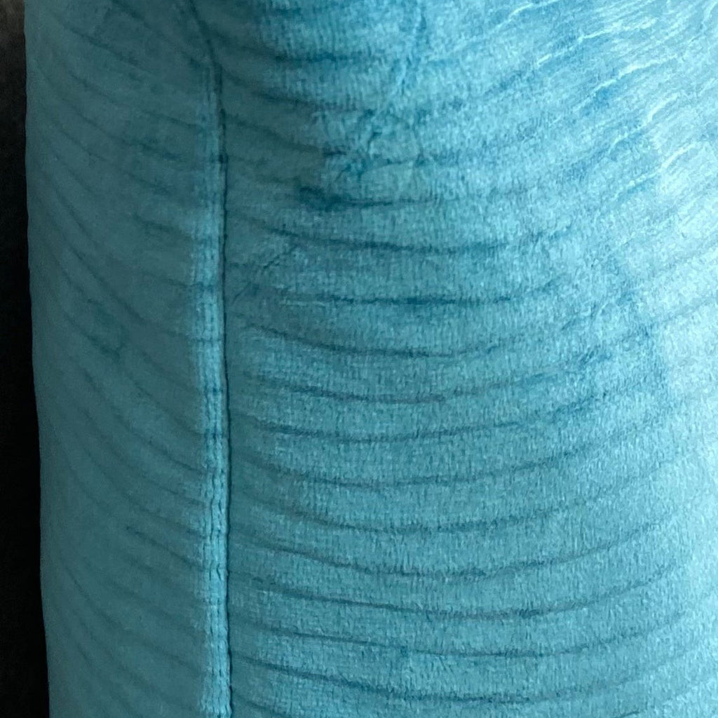 Stream Peacock – 24" × 14" Luxury Lumbar Pillow