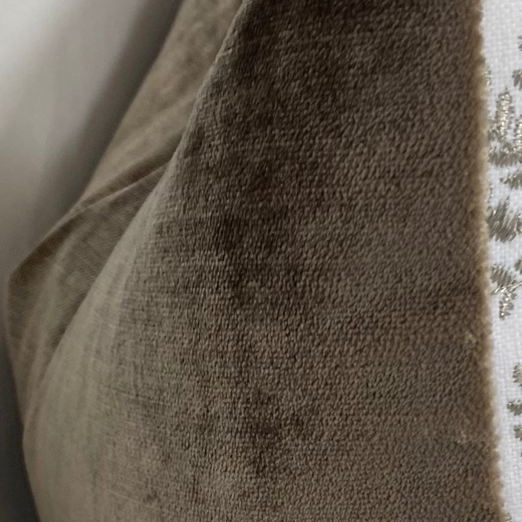 Fern Taupe – 24" × 14" Luxury Lumbar Pillow