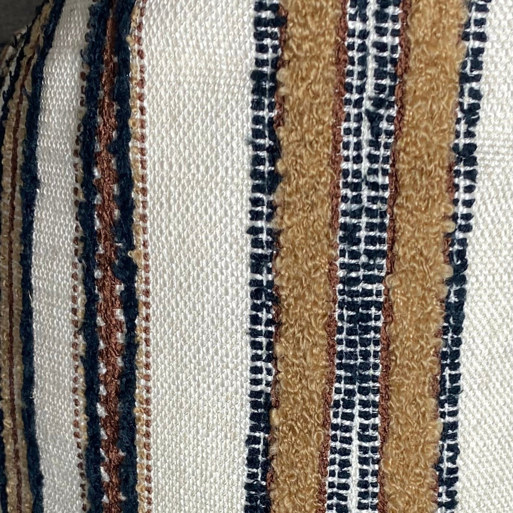 Zoie Umber – 24" × 24" Luxury Square Pillow