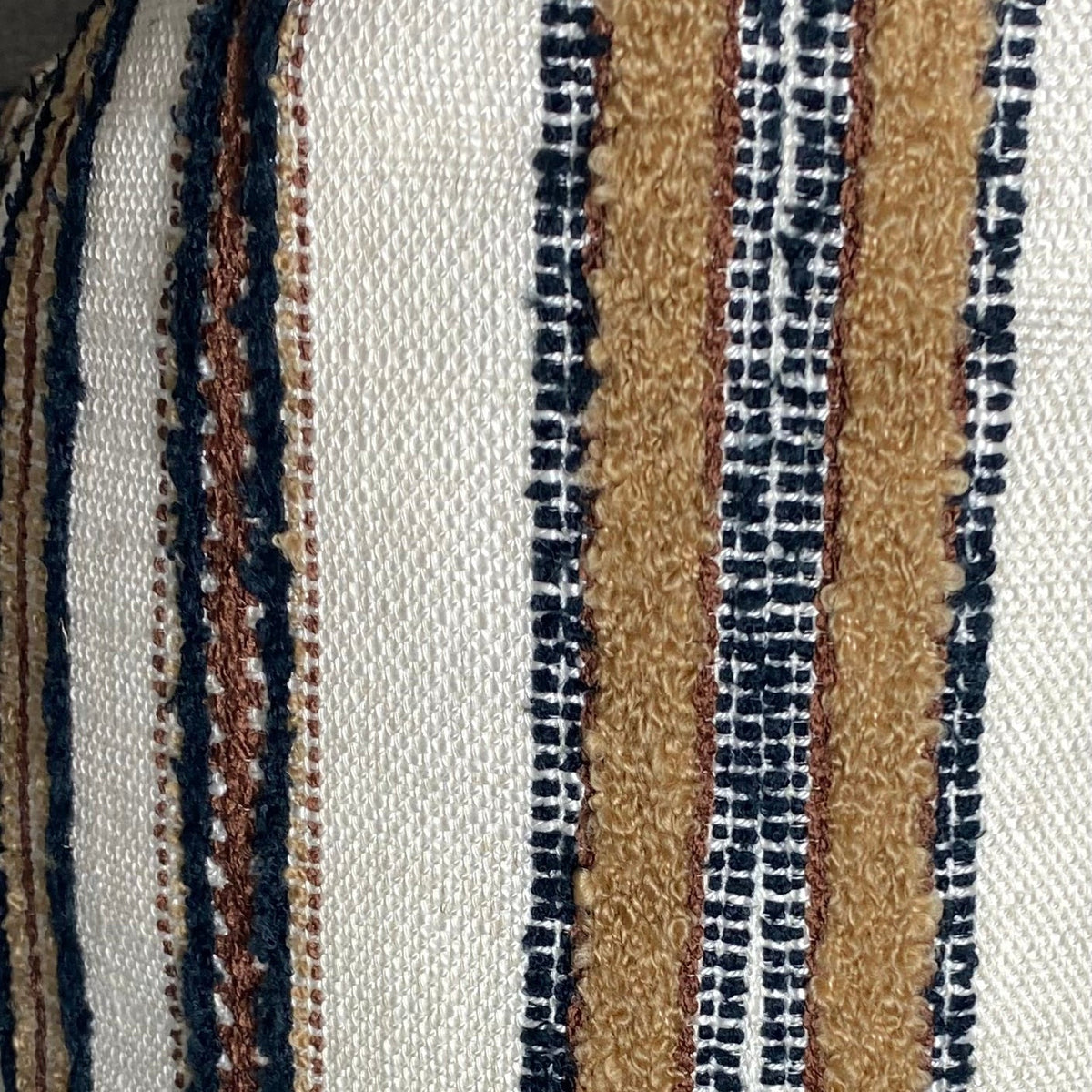 Zoie Umber – 24" × 24" Luxury Square Pillow