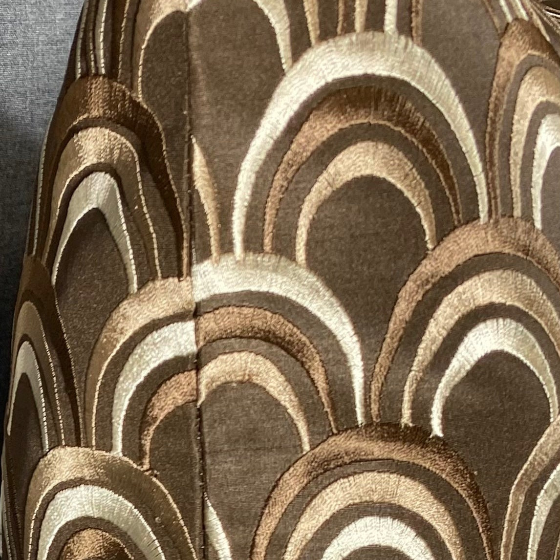 Chocolate Delight – 24" × 24" Luxury Square Pillow