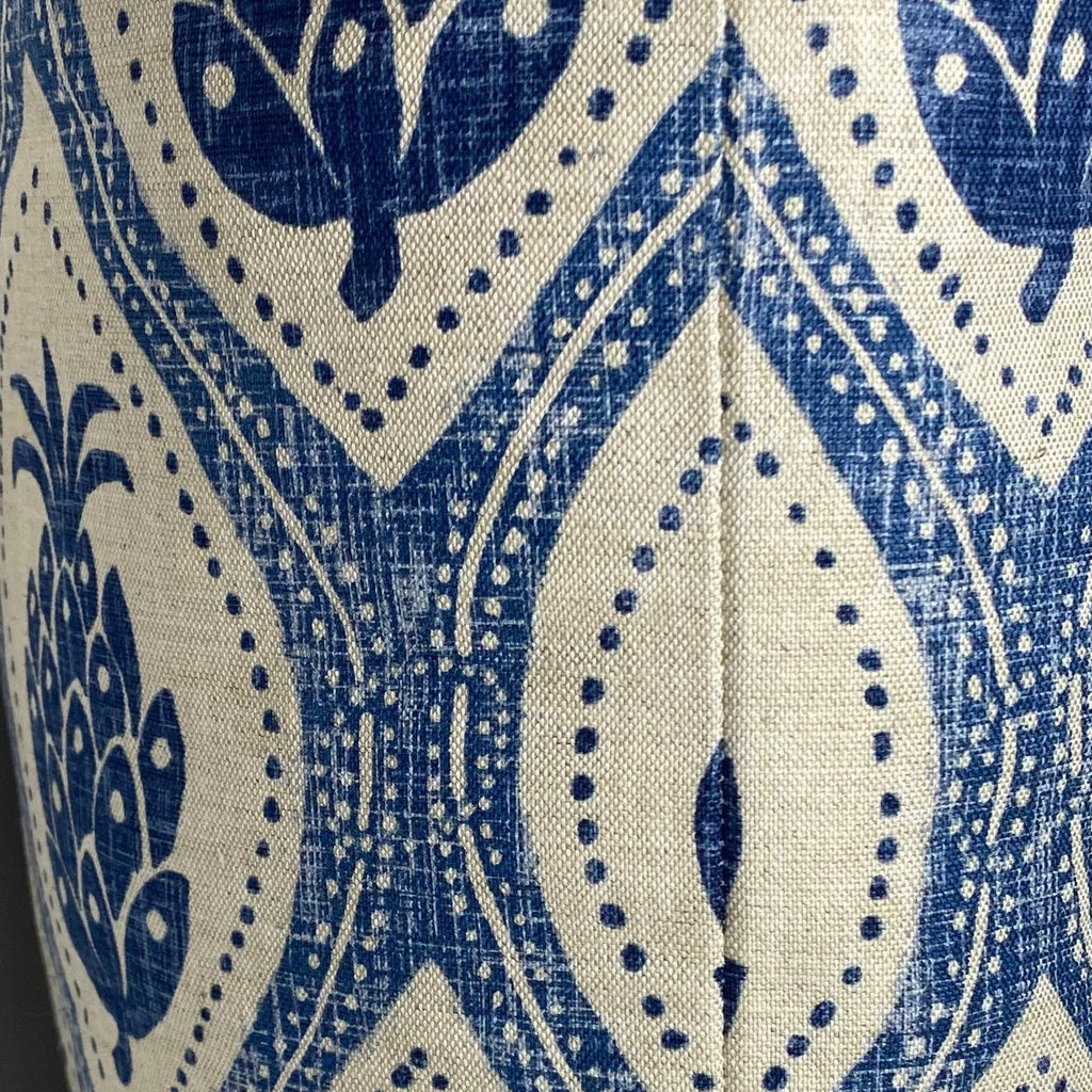 Hospitality Blue – 24" × 24" Luxury Square Pillow