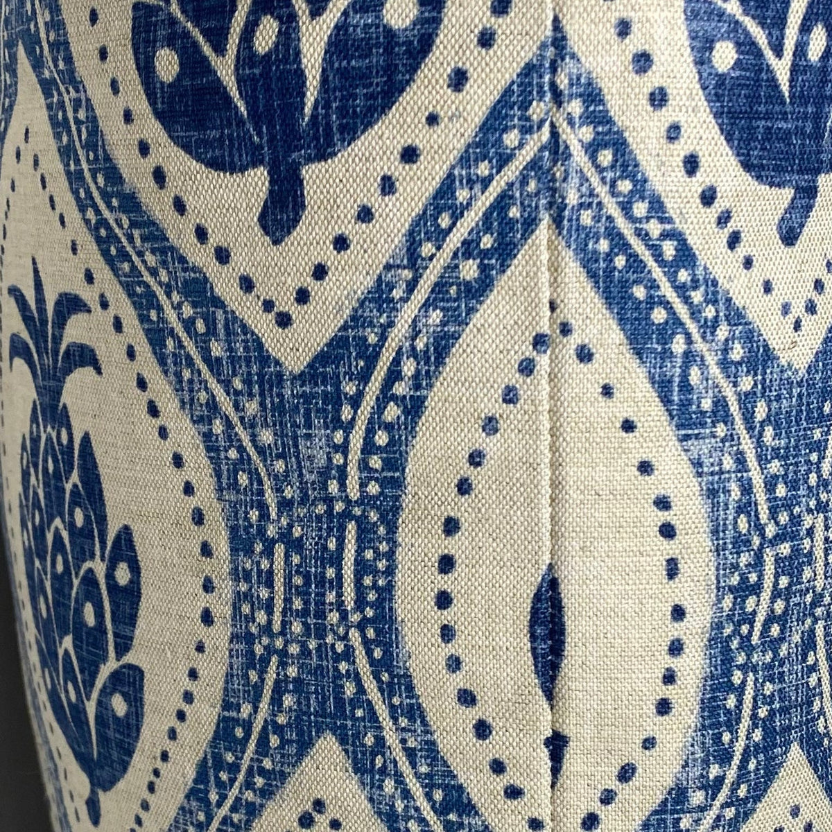 Hospitality Blue – 24" × 24" Luxury Square Pillow