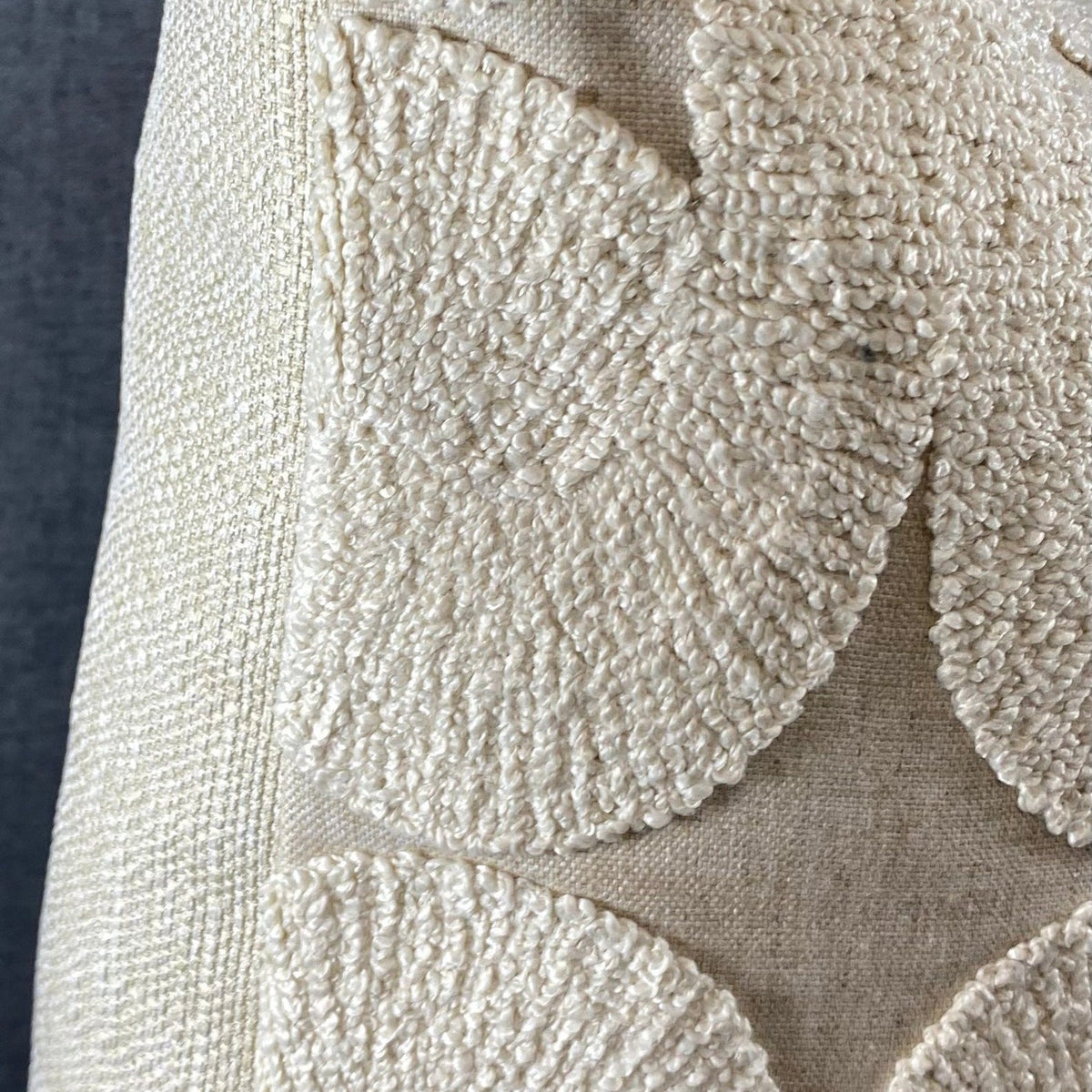 Posh Den Natural – 24" × 24" Luxury Square Pillow