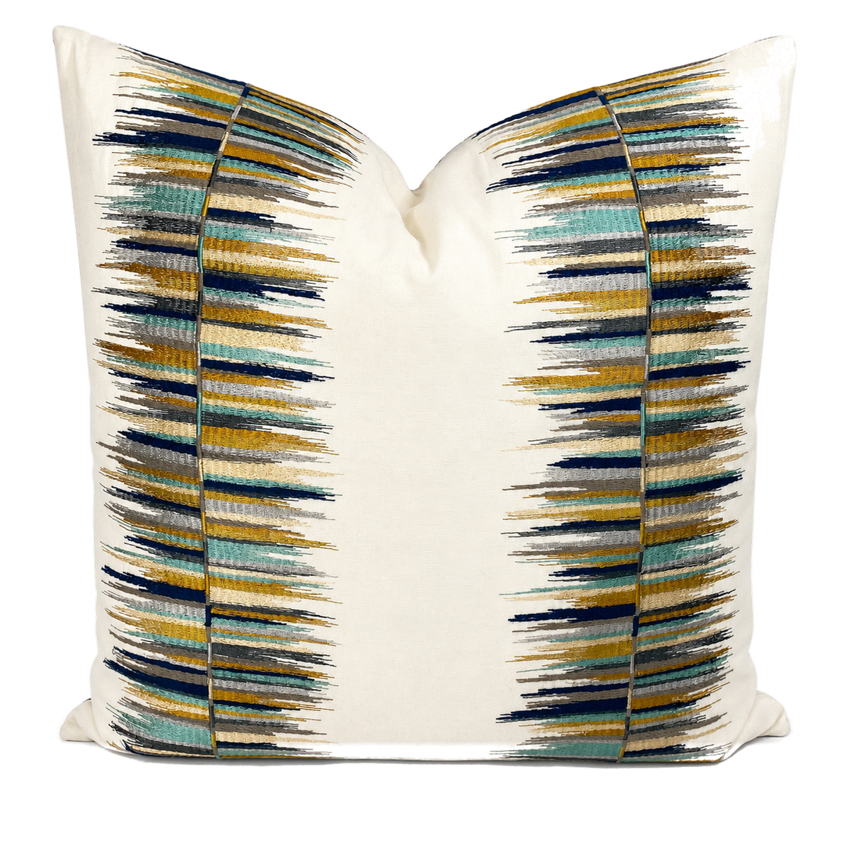 Fun Fair Agate – 24" × 24" Luxury Square Pillow