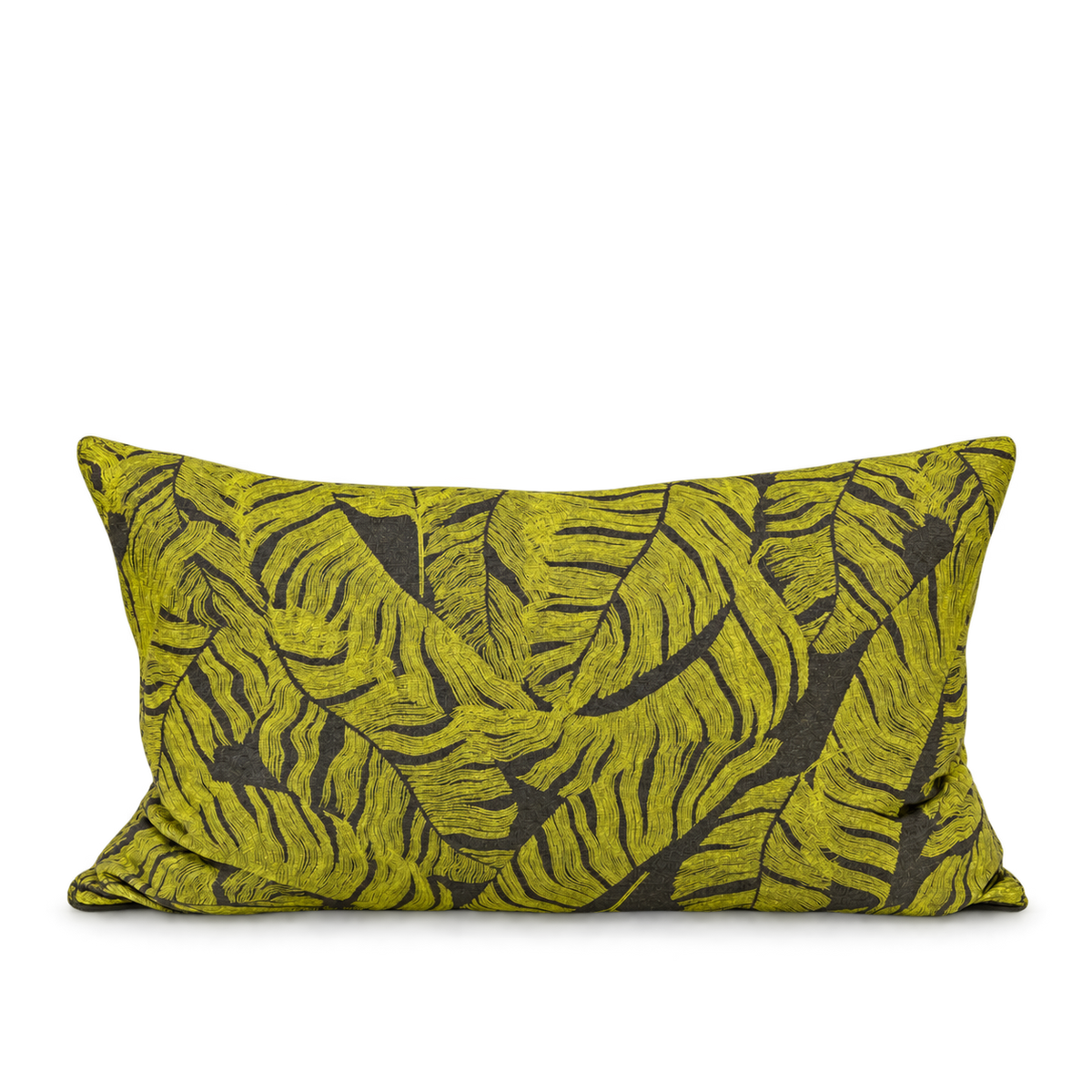 Riviera Palm – 24" × 14" Luxury Lumbar Pillow