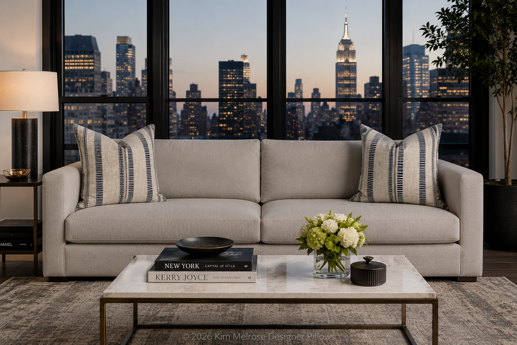 Double Issue Onyx – 24" × 24" Luxury Square Pillow