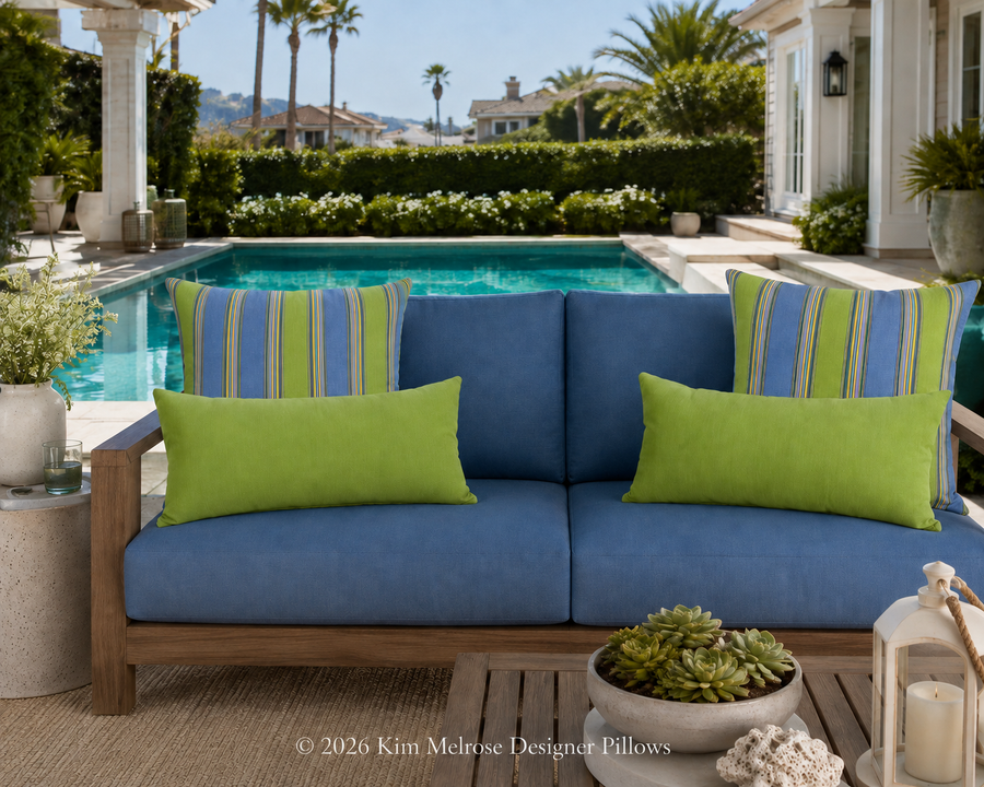 Newport Sky Stripe & Newport Lawn Outdoor