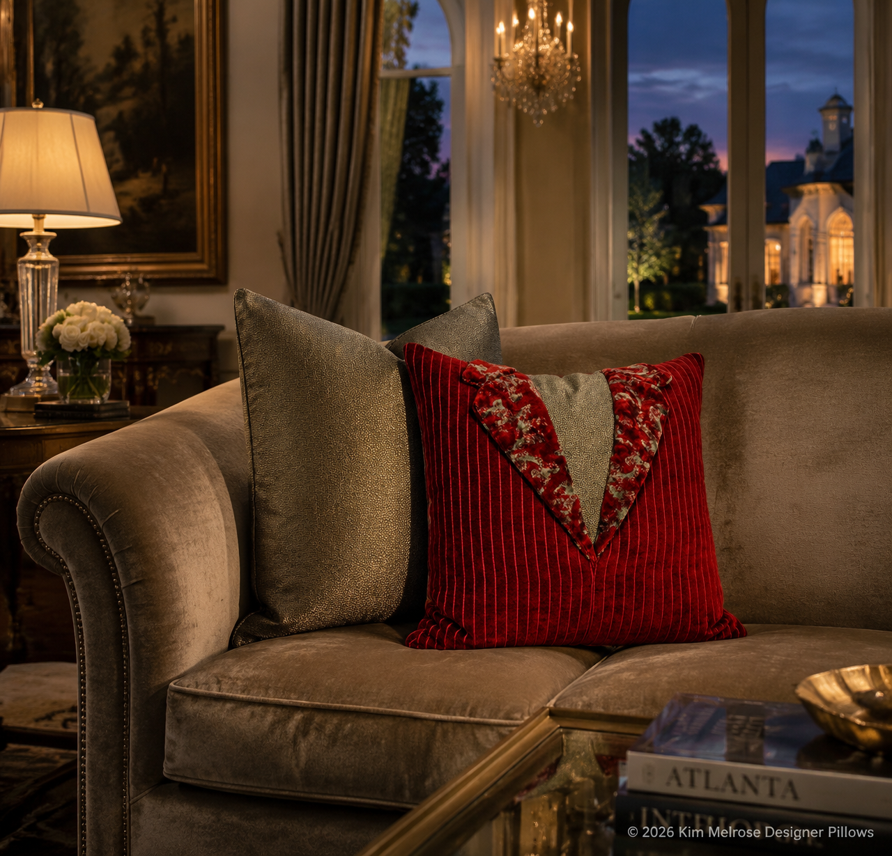 Savoy #1 Tailored Pillow