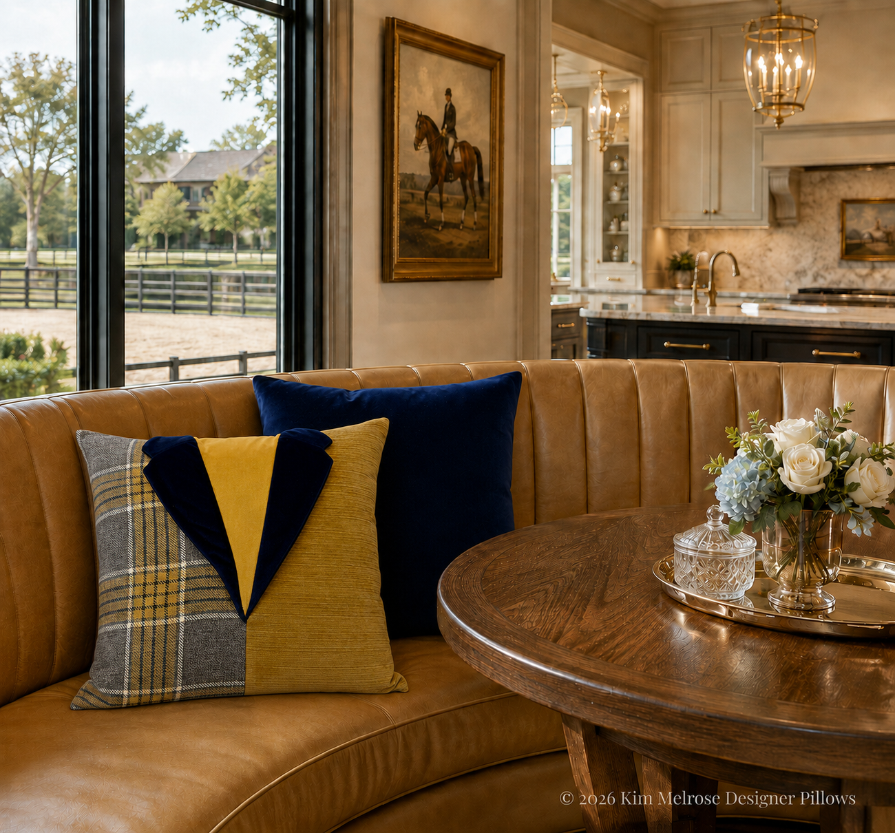 Mayfair #4 Tailored Pillow