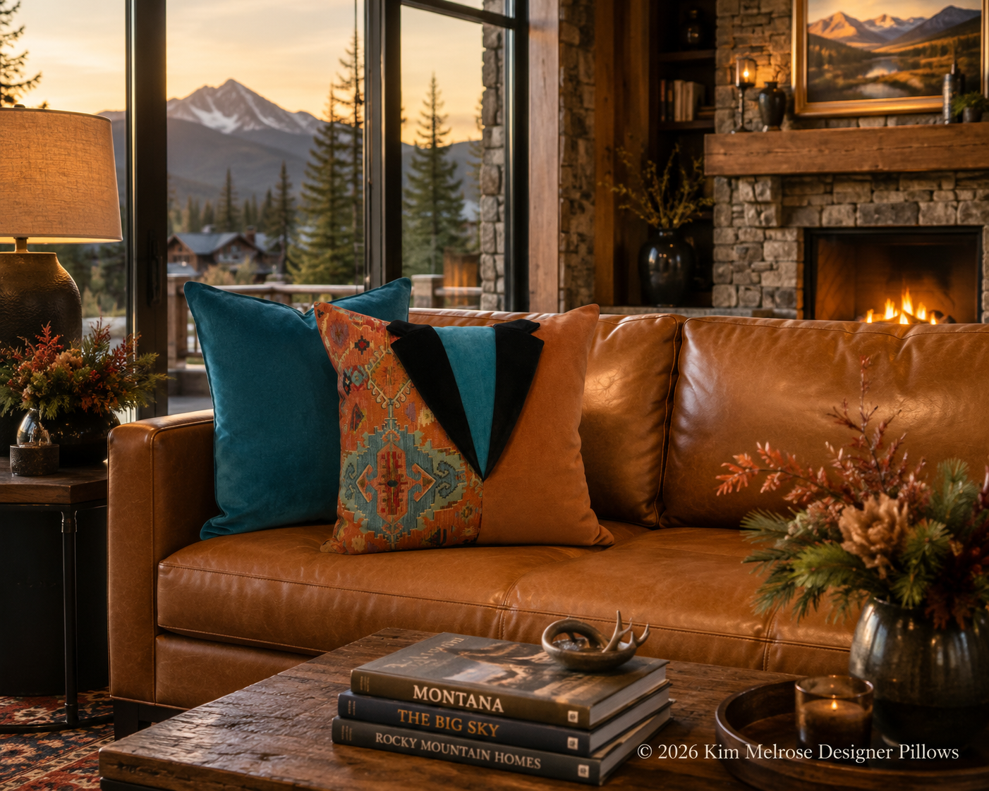 Santa Fe #1 Tailored Pillow