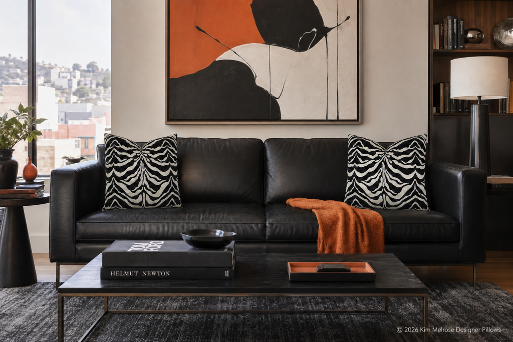 Luxury Pillow – 24" × 24" – Safari