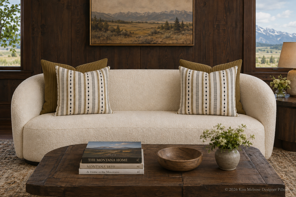 Luxury Pillow – 24" × 24" – Tuft Amber