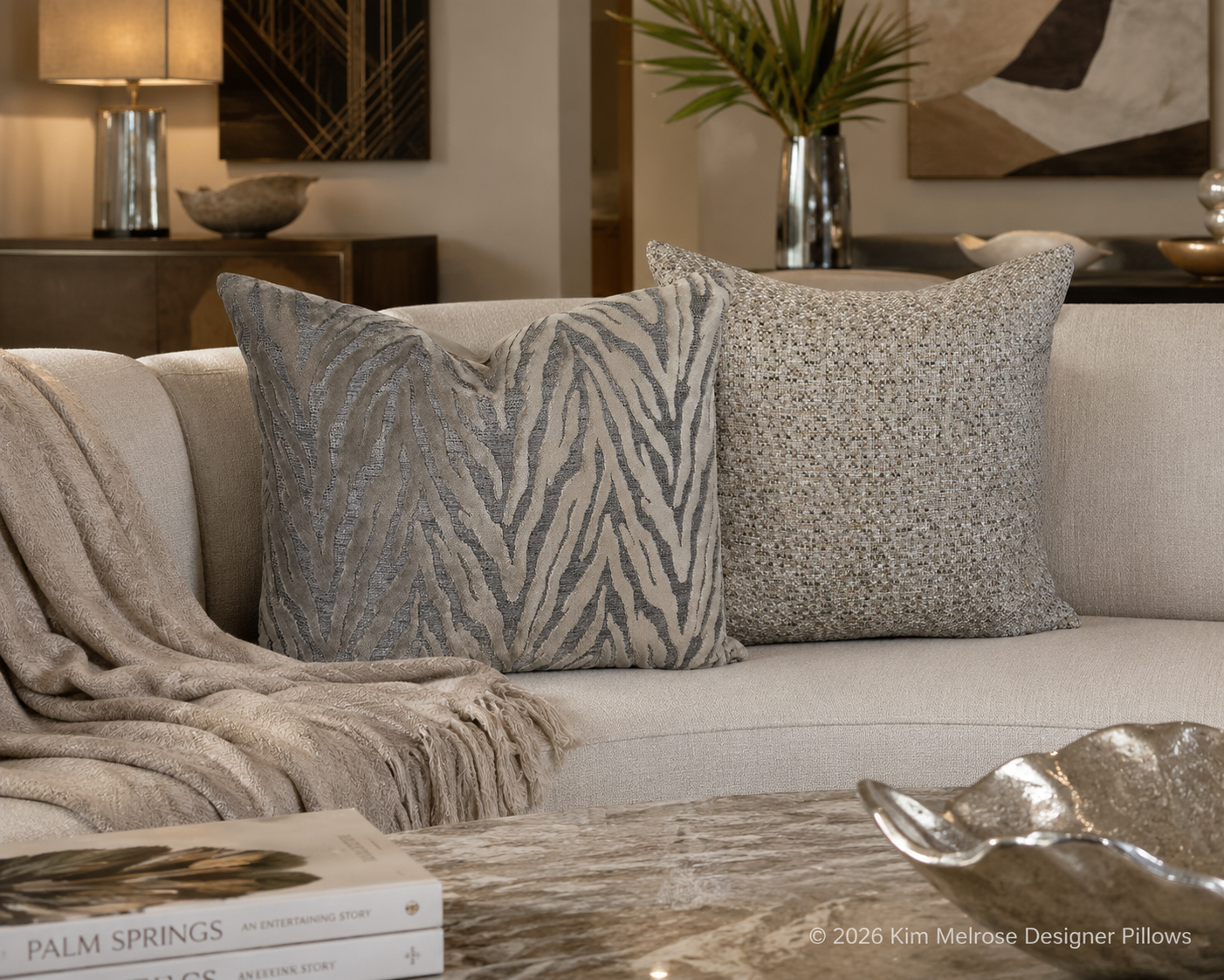Luxury Pillow – 24" × 24" – Wild Side