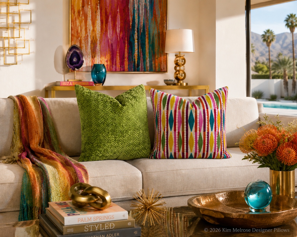 Luxury Pillow – 24" × 24" – Pizazz