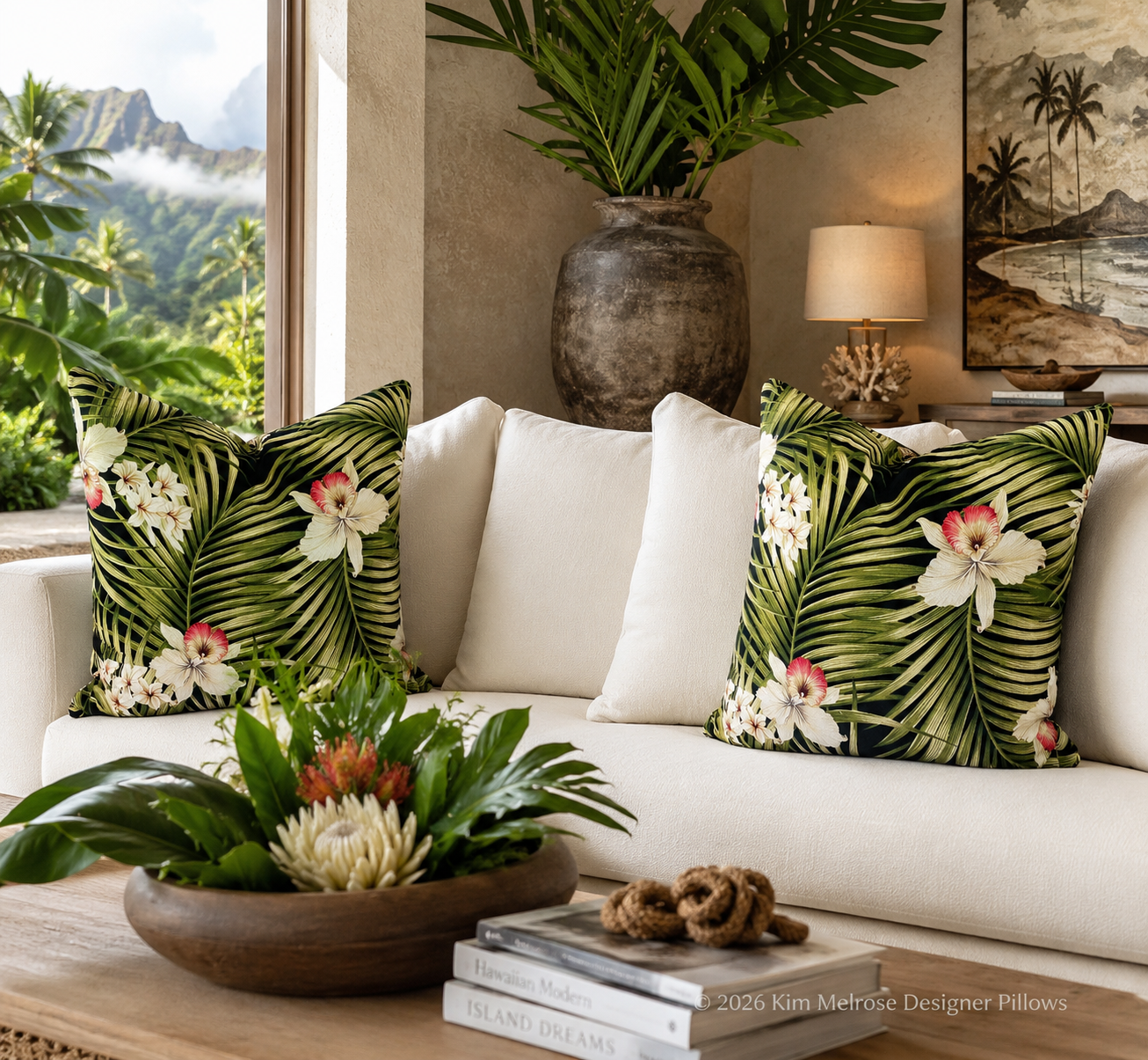 Luxury Pillow – 24" × 24" – Kona