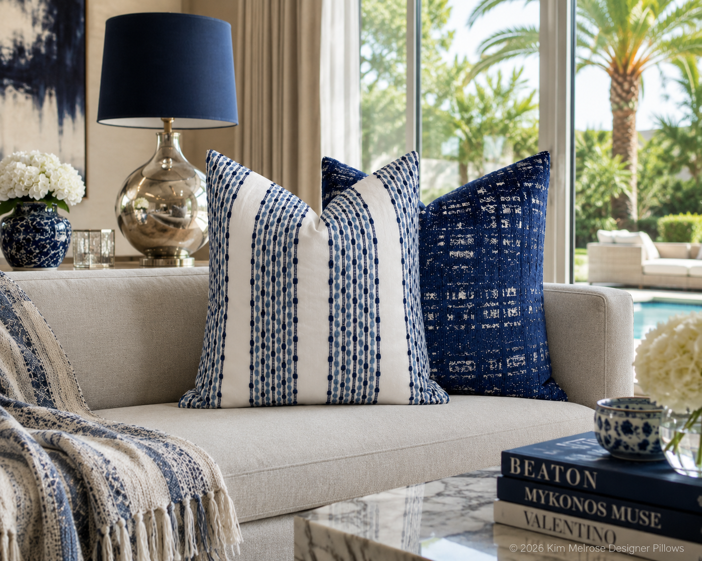 Luxury Pillow – 24" × 24" – Amerson