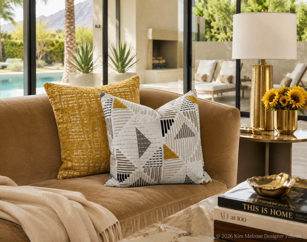 Luxury Pillow – 24" × 24" – Geoscape