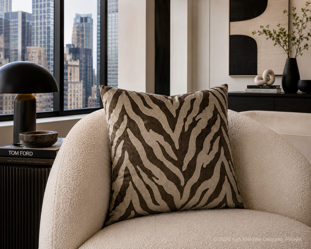 Luxury Pillow – 24" × 24" – Tanja Bark