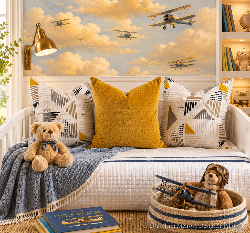Luxury Pillow – 24" × 24" – Geoscape