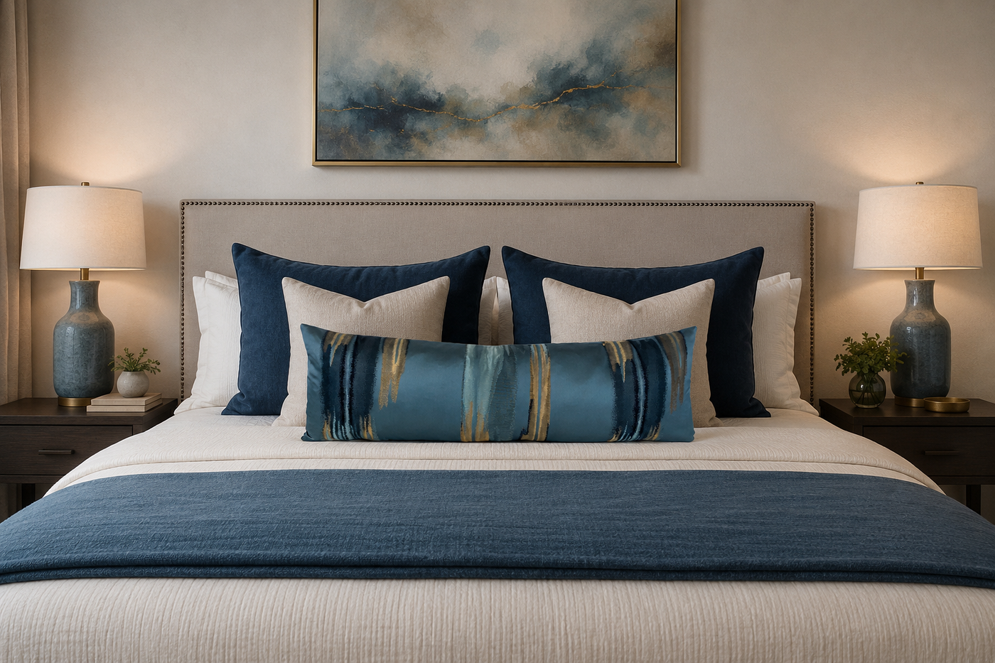 Blue Breeze & Lena Birch Bedroom