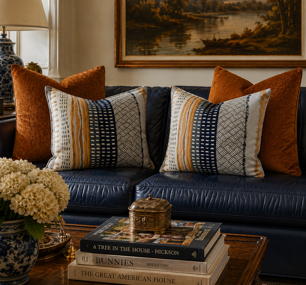 Luxury Pillow – 24" × 24" – Tracks