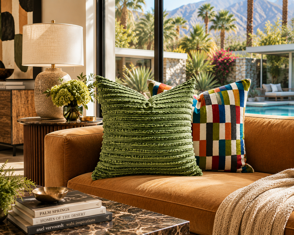 Luxury Pillow – 24" × 24" – Keaton Forest