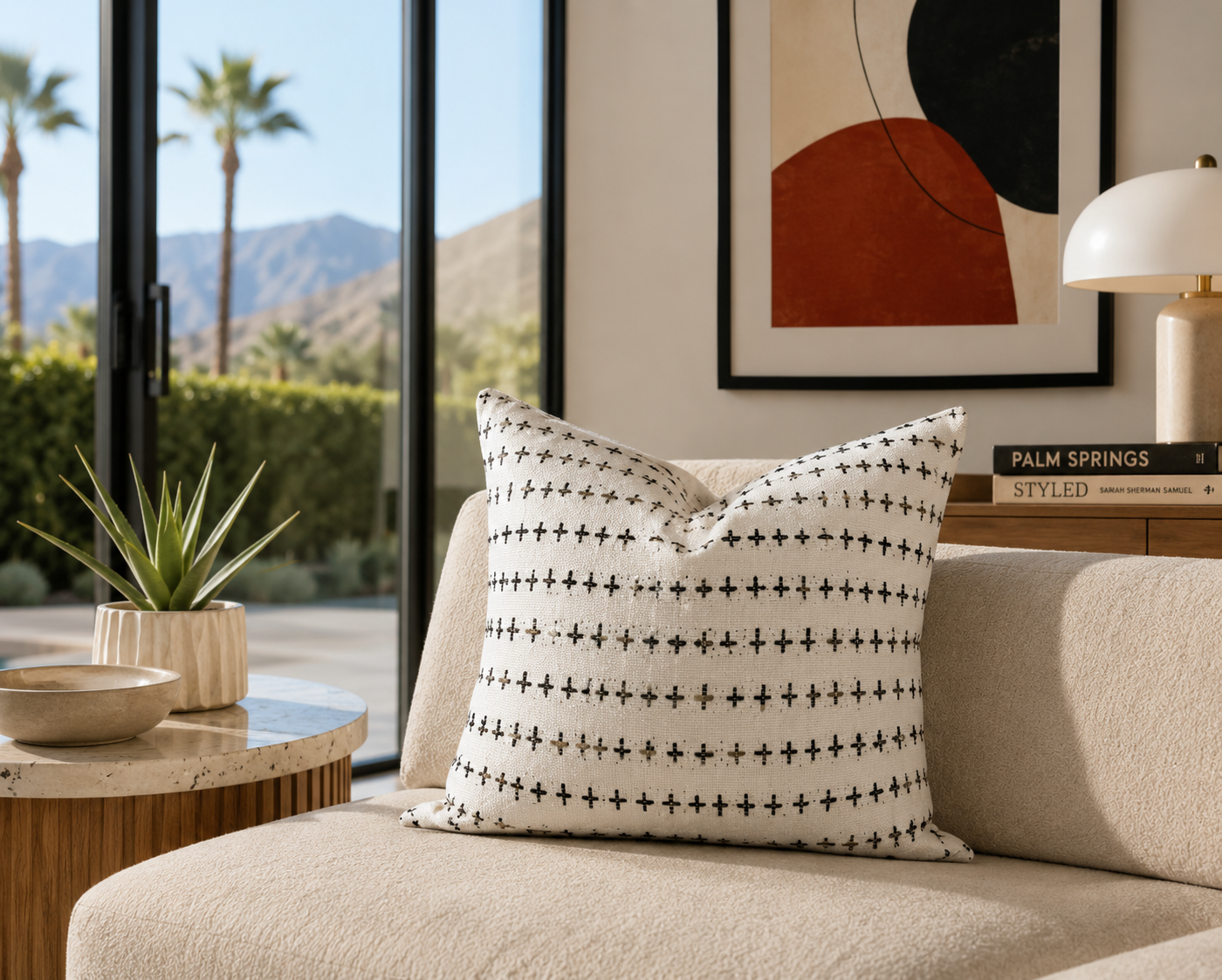 Luxury Pillow – 24" × 24" – Morales Cloud