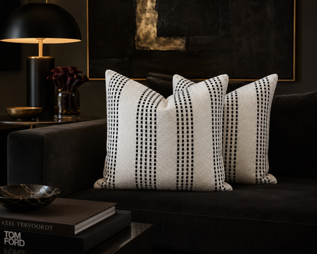 Luxury Pillow – 24" × 24" – Gambora Domino