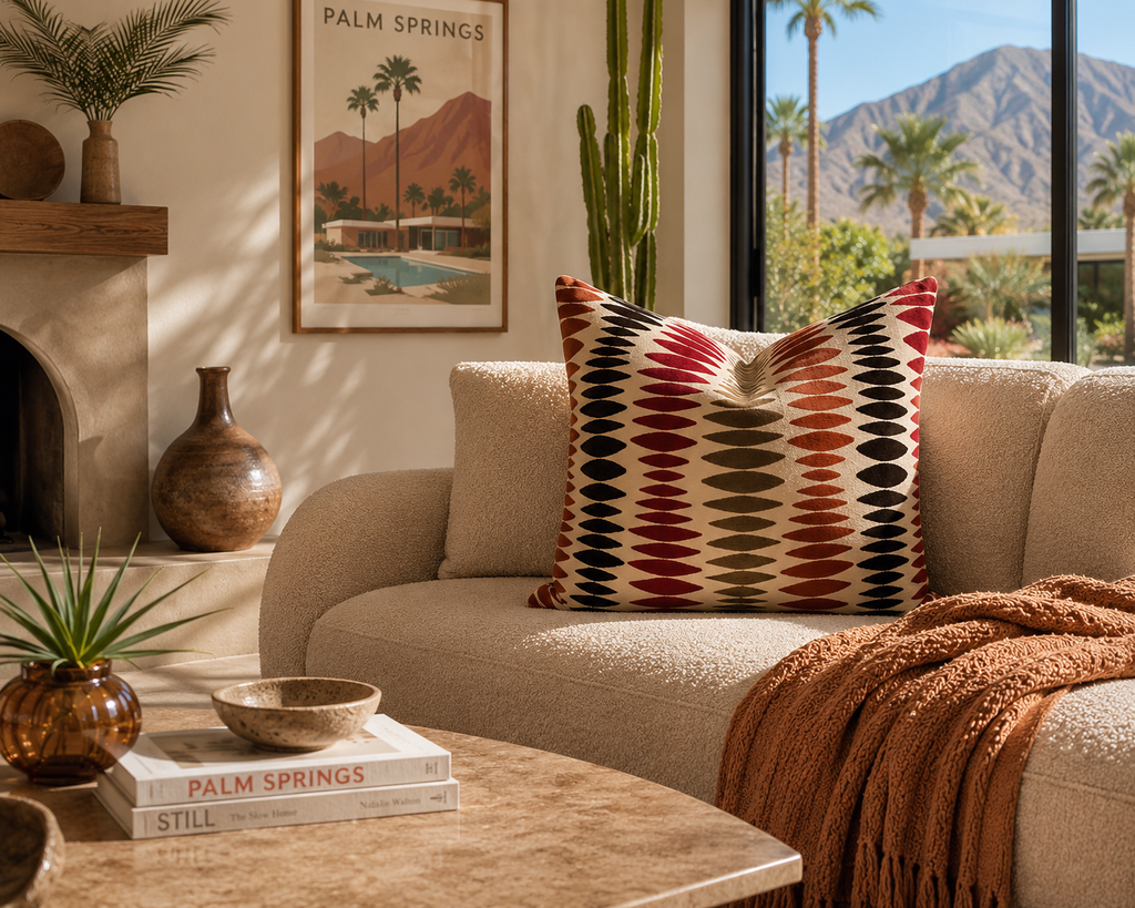 Luxury Pillow – 24" × 24" – Prospero Berry